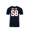Von Miller Official Name And Number Tee S/S