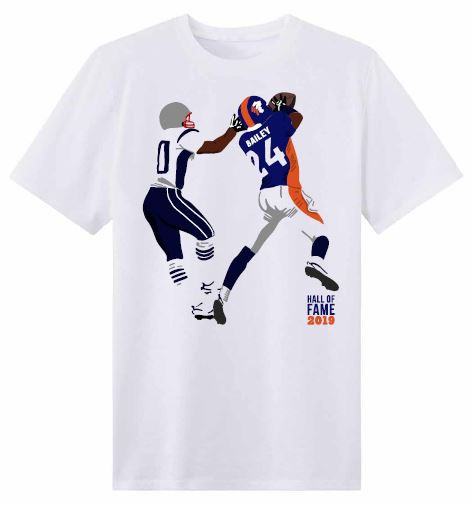 Champ Bailey Official '19 H.O.F. Limited Edition Art Tee S/S