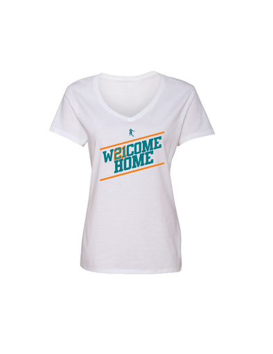 FRANK GORE  OFFICIAL LADIES V-NECK WELCOME HOME TEE