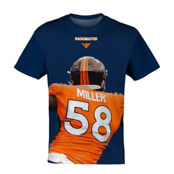 Von Miller Official "Sack Master" Performance Tee S/S