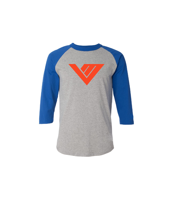 Von Miller Official Name And Number Tri-Blend 3/4 Raglan Tee